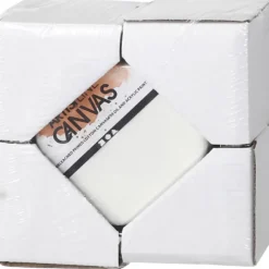 Duk med ram, stl. 10x10 cm, 360 g, vit, 6 st./ 1 förp.