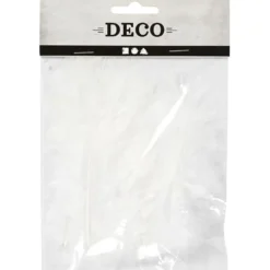 Dun, stl. 5-12 cm, vit, 15 st./ 1 förp.