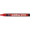 Edding 370 Märkpennor, spets 1 mm, röd, 1 st.