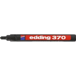 Edding 370 Märkpennor, spets 1 mm, svart, 1 st.