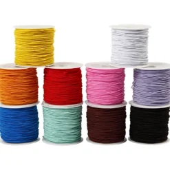 Elastiskt snöre, tjocklek 1 mm, 10x25 m/ 1 förp.