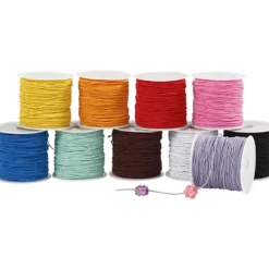 Elastiskt snöre, tjocklek 1 mm, 10x25 m/ 1 förp.