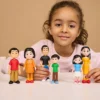 Familj, Yrken, H: 13 cm, 11 delar/ 1 förp.