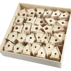 Fågelholkar mini, H: 7 cm, 6x10 st./ 1 förp.