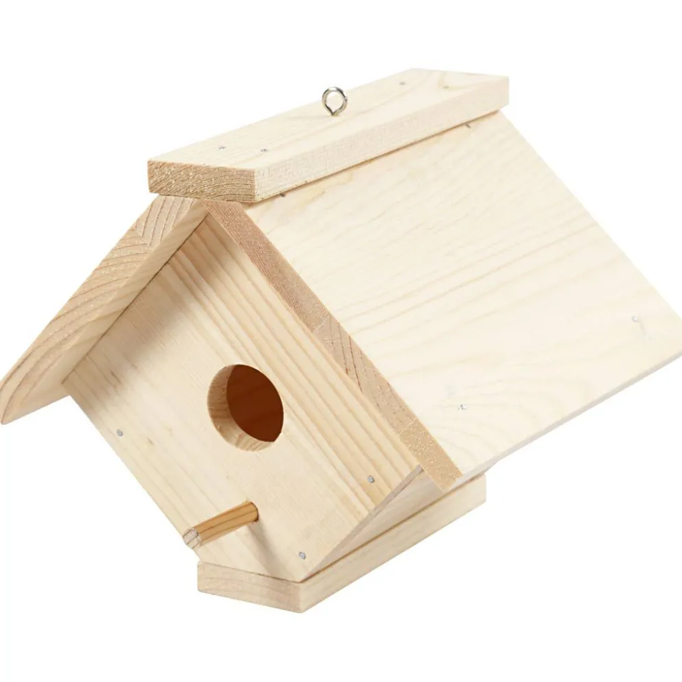 Fågelholk, H: 13 cm, D: 14,5 cm, B: 16 cm, 1 st.