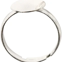 Fingerring, försilvrad, 3 st./ 1 förp.