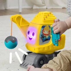 Fisher-Price stapelkran, H: 21 cm, L: 22,5