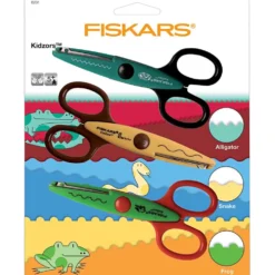 Fiskars KidzorsT Mönstersaxar, 3 st./ 1 förp.