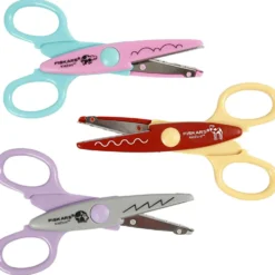 Fiskars KidzorsT Mönstersaxar, Flodhäst, kamel och igelkott, 3 st./ 1 förp.