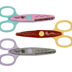Fiskars KidzorsT Mönstersaxar, Flodhäst, kamel och igelkott, 3 st./ 1 förp.