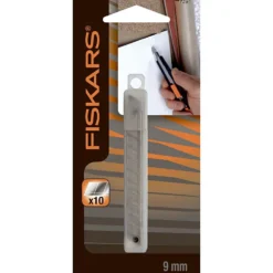 Fiskars Knivblad, B: 9 mm, 10 st./ 1 förp.