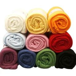 Fleece, L: 125 cm, B: 150 cm, mixade färger, 10 st./ 1 förp.