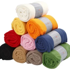 Fleece, L: 125 cm, B: 150 cm, mixade färger, 10 st./ 1 förp.