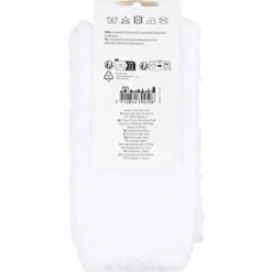Fluffiga strumpor, stl. One-size, vit, 1 par