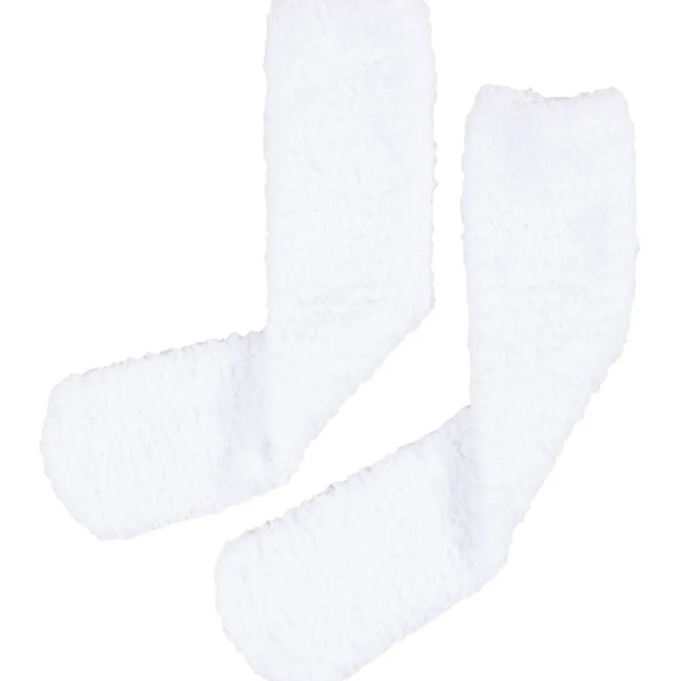 Fluffiga strumpor, stl. One-size, vit, 10 par/ 1 förp.