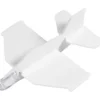 Flygplan, L: 11,5-12,5 cm, B: 11-12 cm, vit, 3 st./ 1 förp.