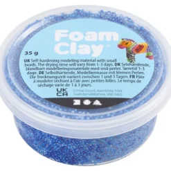 Foam Clay® , blå, 35 g/ 1 burk