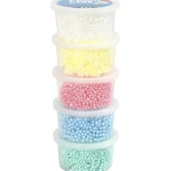 Foam Clay Extra Large, mixade färger, 5x25 g/ 1 förp.