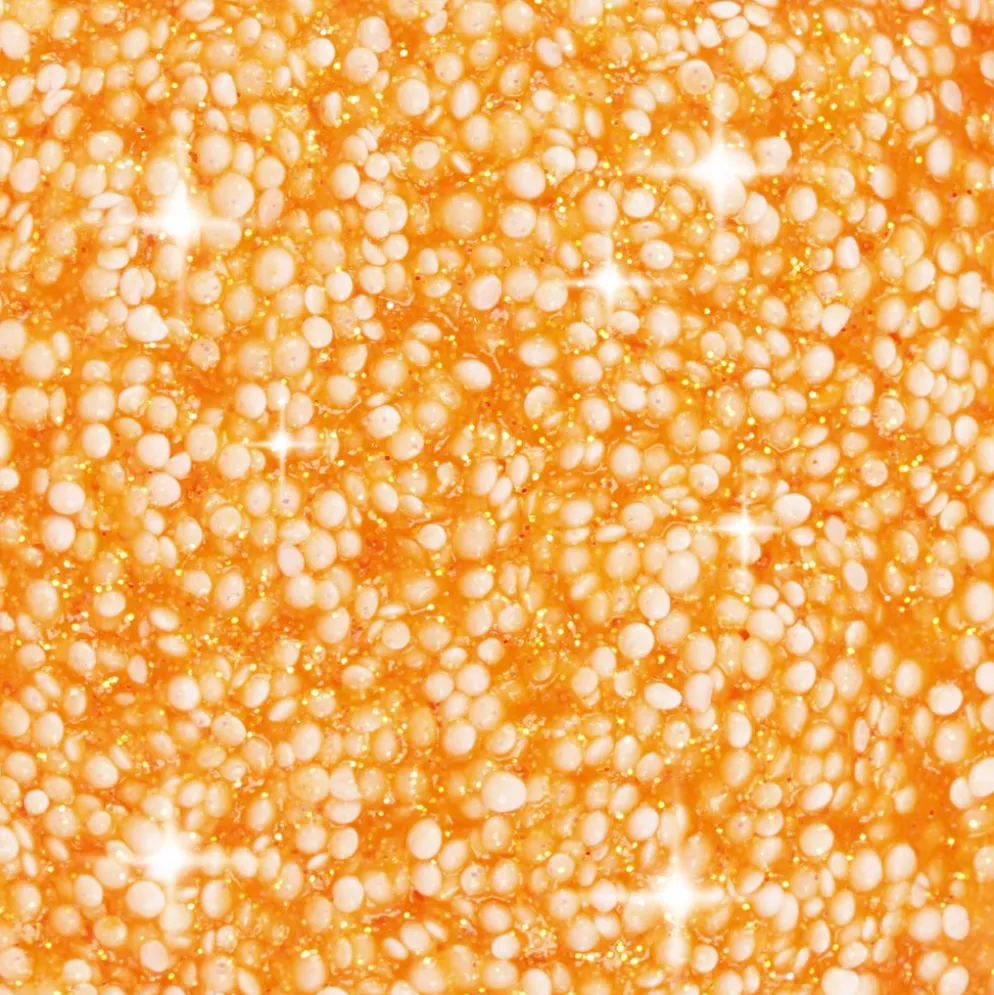Foam Clay® , glitter, orange, 35 g/ 1 burk