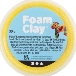 Foam Clay® , gul, 35 g/ 1 burk