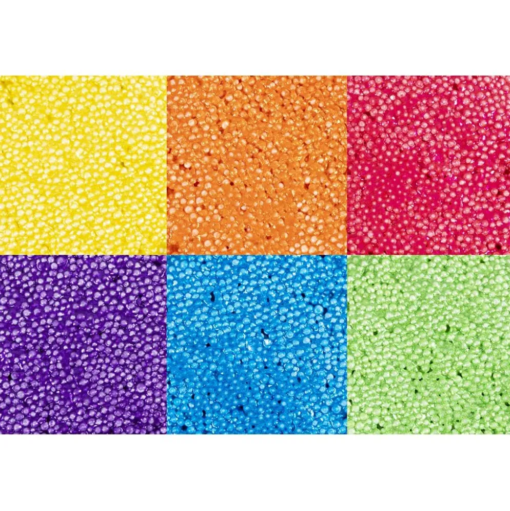 Foam Clay® , metallic, starka färger, 84 g, 6x14 g/ 1 förp.