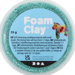 Foam Clay® , mörkgrön, 35 g/ 1 burk