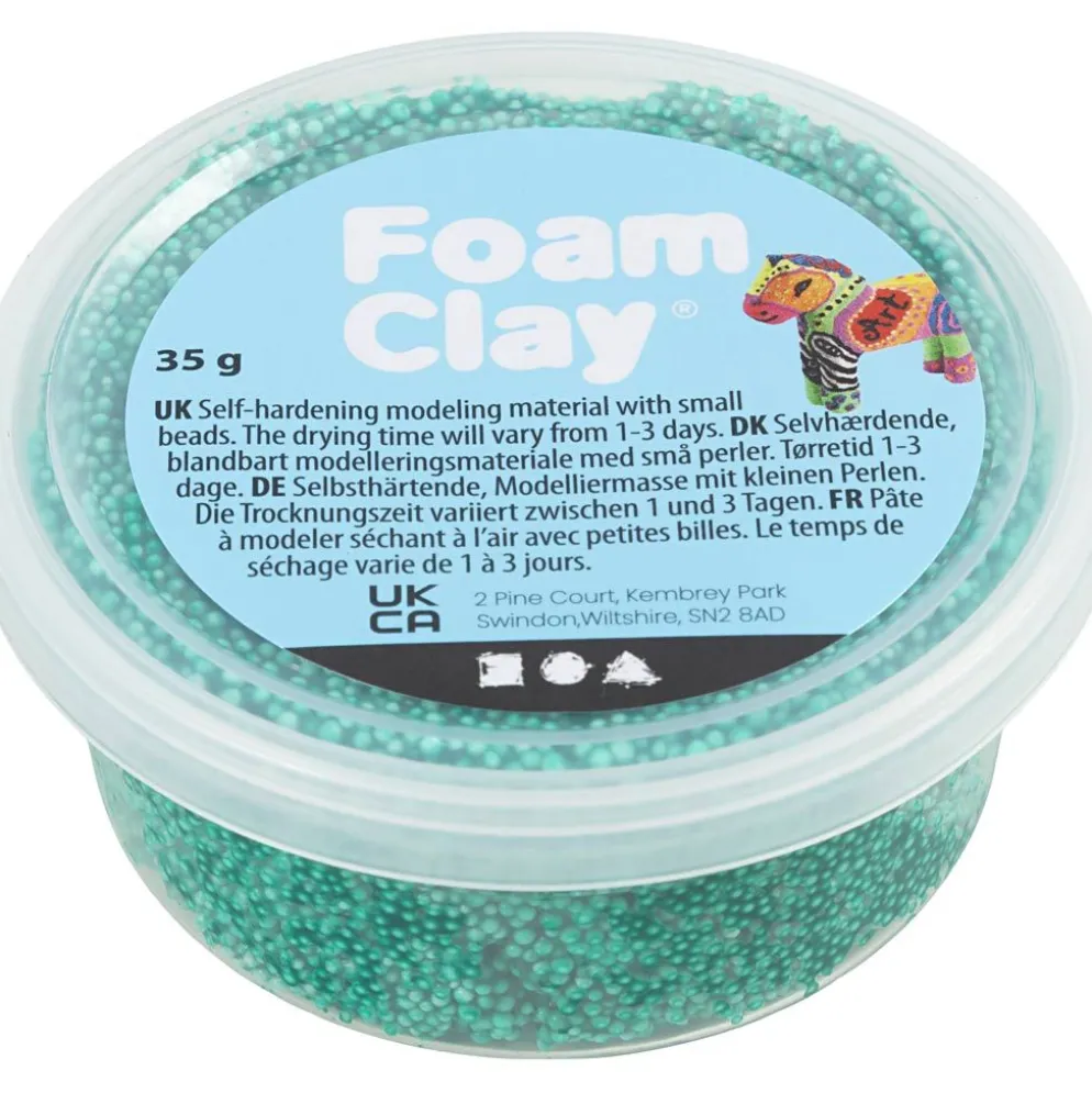 Foam Clay® , mörkgrön, 35 g/ 1 burk