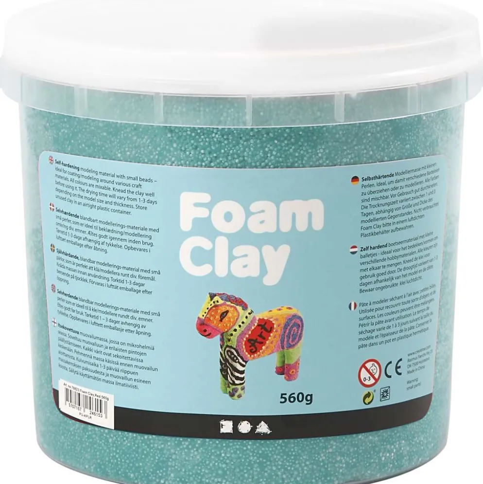 Foam Clay® , mörkgrön, 560 g/ 1 hink