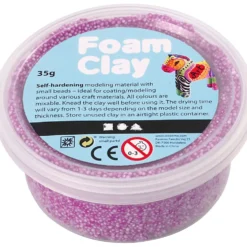 Foam Clay® , neonlila, 35 g/ 1 burk