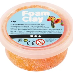 Foam Clay® , neonorange, 35 g/ 1 burk
