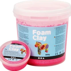 Foam Clay® , neonrosa, 35 g/ 1 burk