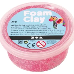 Foam Clay® , neonrosa, 35 g/ 1 burk