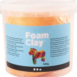 Foam Clay® , orange, 560 g/ 1 hink