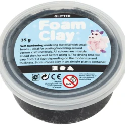Foam Clay® , svart, 35 g/ 1 burk