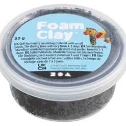 Foam Clay® , svart, 35 g/ 1 burk