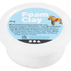 Foam Clay® , vit, 35 g/ 1 burk