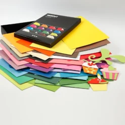 Färgad Kartong, A4, ark 210x297 mm, 100 g, mixade färger, 16x10 ark/ 1 förp.