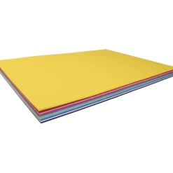 Färgad kartong, L: 70 cm, B: 50 cm, 270 g, mixade färger, 100 ark/ 1 förp.