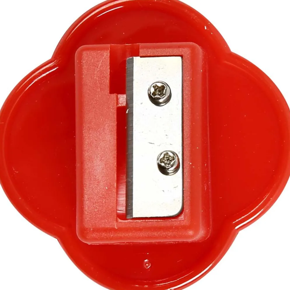 Färgblyerts, L: 10,5 cm, tjocklek 13 mm, kärna 6 mm, mixade färger, 6 st./ 1 förp.