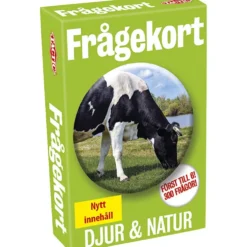 Frågekort – djur och natur, SE, 1 set