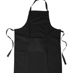 Förkläde, L: 89 cm, B: 66 cm, stl. M-XL cm, 210 g, svart, 1 st.