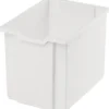 Förvaringslåda, large, H: 30 cm, D: 42 cm, B: 31 cm, vit, 1 st.