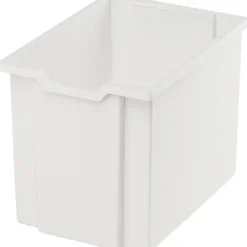 Förvaringslåda, large, H: 30 cm, D: 42 cm, B: 31 cm, vit, 1 st.