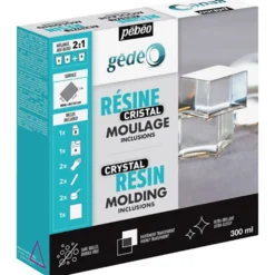 Gédéo Resin – Crystal kit, 300 ml/ 1 förp.