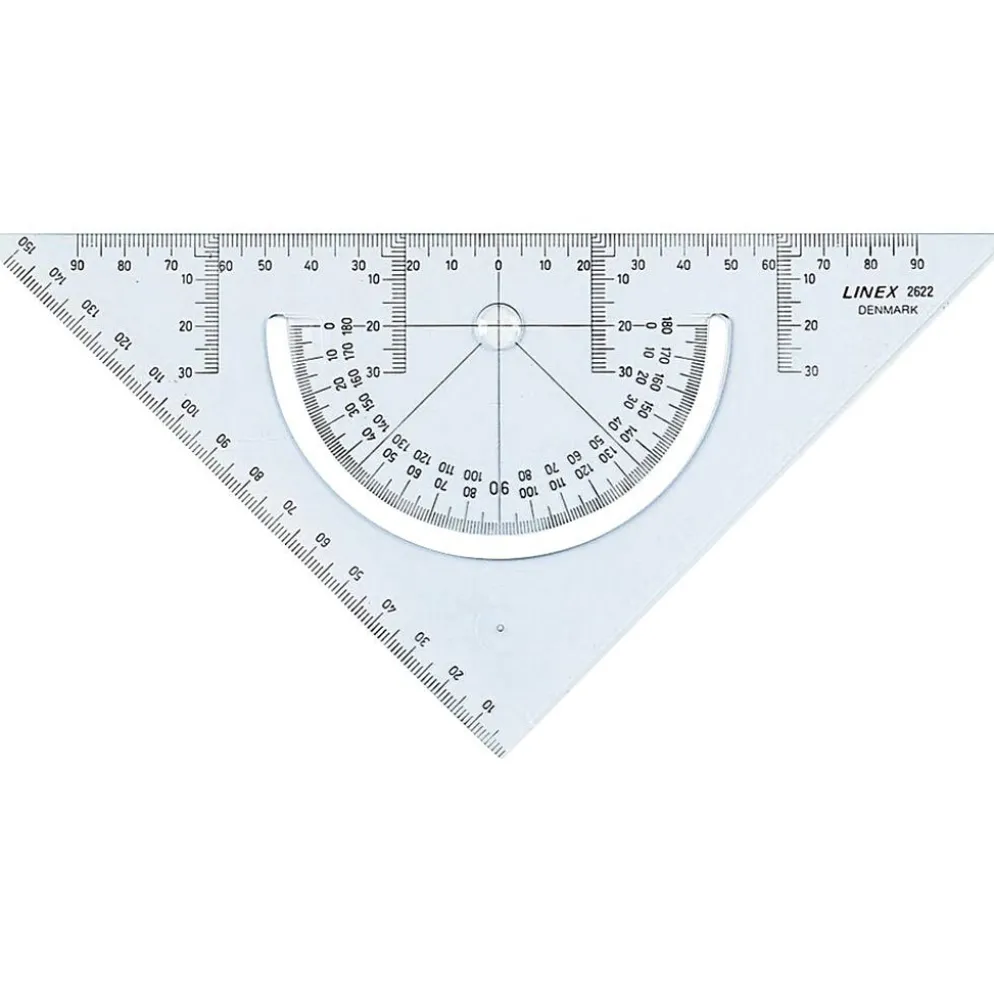 Geometrisk triangel, plast, 180 g, nr. S2618, stl. 15 cm, 1 st.