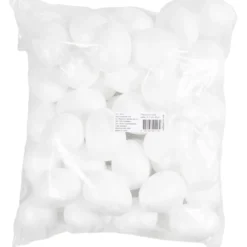 Ägg, H: 7 cm, vit, 50 st./ 1 förp.