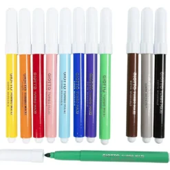 GIOTTO-tuschpennor, spets 5 mm, mixade färger, 12 st./ 1 förp.