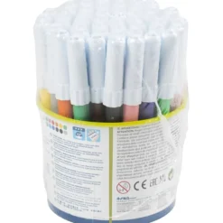 GIOTTO-tuschpennor, spets 5 mm, mixade färger, 48 st./ 1 hink