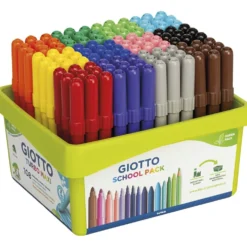 GIOTTO-tuschpennor, spets 5 mm, mixade färger, 12x9 st., 108 st./ 1 förp.
