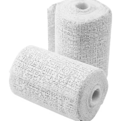 Gipsgasväv, L: 2,7 M, B: 7,5 cm, vit, 2 rl./ 1 förp.